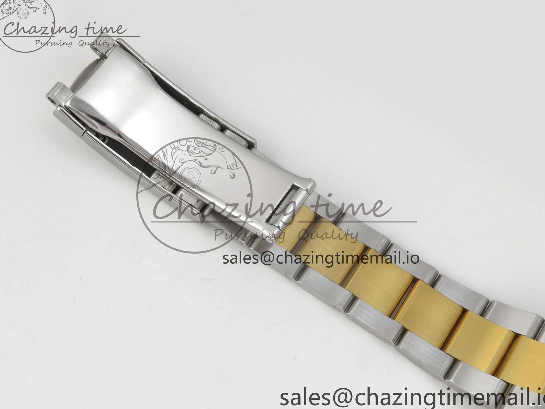 MiroTime 0327 SunProtective DateJust 36 SS YG ARF 1:1 Best Edition 904L Steel YG Leaf Diamonds Dial on Oyster Bracelet SH 87